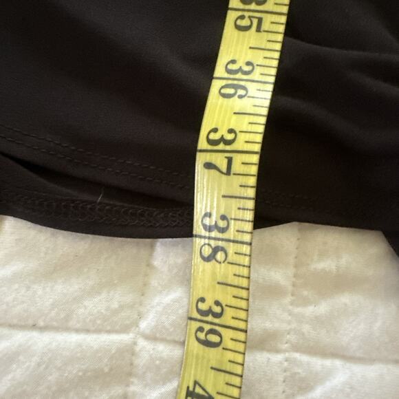 LONDON TIMES Womens Dress 4 White Black Color Block Retro Y2K Plunging V-Neck - Picture 10 of 10